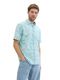 Tom Tailor Chemise à manches courtes avec imprimé - bleu (35409)