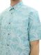 Tom Tailor Short-sleeved shirt with print - blue (35409)