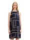 Tom Tailor Dress with all-over print - blue (35284)