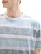 Tom Tailor T-Shirt mit Streifenmuster - blau (35652)