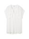 Tom Tailor T-shirt fabric mix blouse - white (10315)