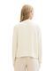 Tom Tailor Cardigan with textured pattern - white (10315)