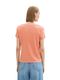 Tom Tailor Denim T-Shirt aus Bio-Baumwolle - orange (35155)