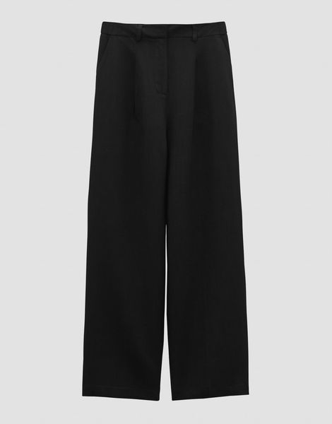 someday Pleated trousers - Celino detail - black (900)