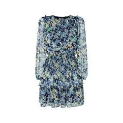 Pepe Jeans London Kleid mit Blumenmuster - grün/blau (553)
