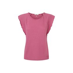 Pepe Jeans London T-shirt with ruffles - pink (363)