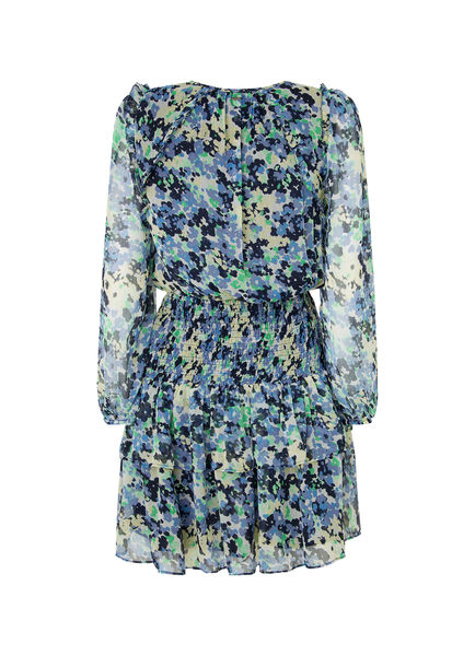 Pepe Jeans London Kleid mit Blumenmuster - grün/blau (553)