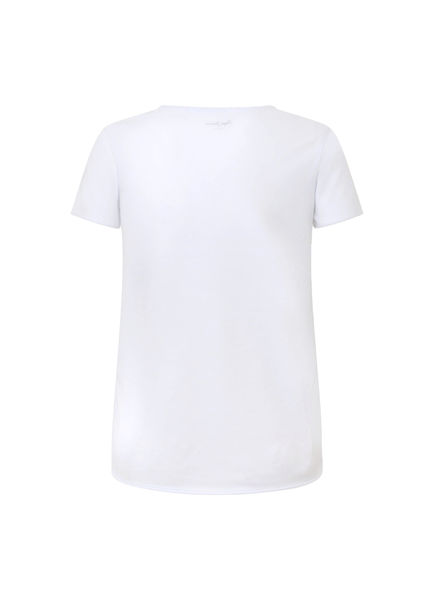 Pepe Jeans London T-shirt with printed logo - white/blue (800)