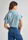 Pepe Jeans London Blouse with floral pattern - blue (558)