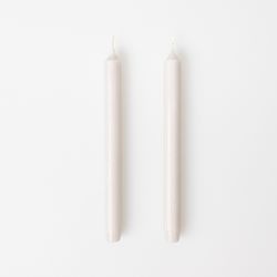Räder Stick candles set of 2 (D.2.2cm, H.24cm) - beige (0)