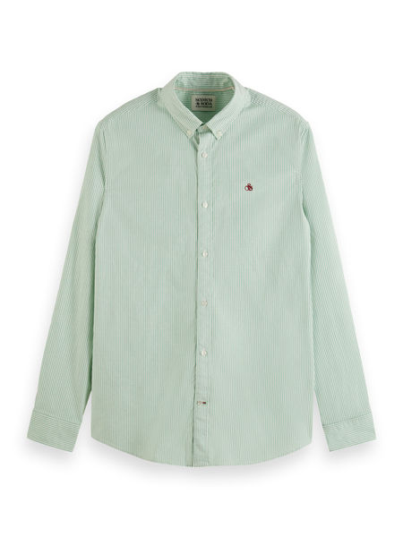 Scotch & Soda Shirt with long sleeves - green (7015)