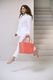 Handed by Recycled plastic shopper - Paris - orange (132)