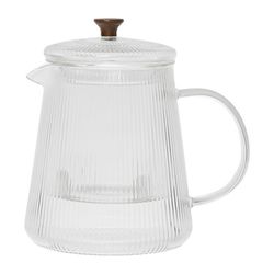 SEMA Design Glass teapot - Manarola - white (00)