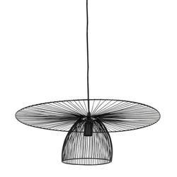 SEMA Design Ceiling lamp - Ferline (Ø60x18cm) - black (Noir)