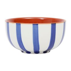 SEMA Design Bowl - white/blue (Indigo)