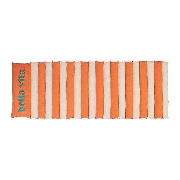 SEMA Design Gesteppte Strandmatte - Palma - orange (00)