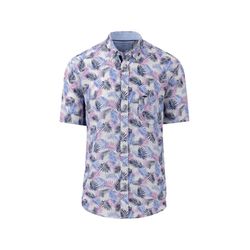 Fynch Hatton Short sleeve linen shirt - pink (404)