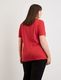 Samoon T-shirt avec impression sur le devant - rouge (06382)