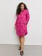 Samoon Kleid mit Allovermuster - pink (03322)