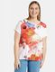 Samoon Floral pattern t-shirt - red/green (09602)