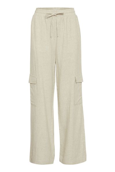 ICHI Trousers - Ihdaley - beige (1304011)