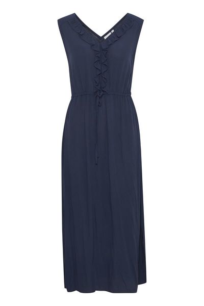ICHI Dress - Ihmarrakech  - blue (194010)