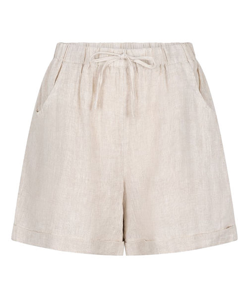 Esqualo Shorts linen - beige (NATURAL)