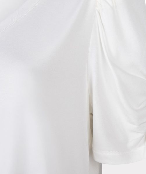 Esqualo T-shirt mit Puffärmeln - weiß (Off White)