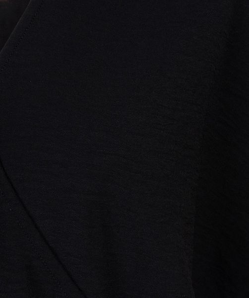 Esqualo Top with V-neck - black (BLACK)