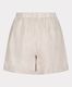 Esqualo Shorts linen - beige (NATURAL)