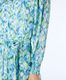 Esqualo Maxi-Kleid mit Allover-Muster - grün/blau (PRINT)