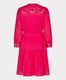 Esqualo Dress plumetis lace embroidery - pink (Magenta)