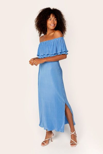 Freebird Dress - Bonne - blue (Soft blue)