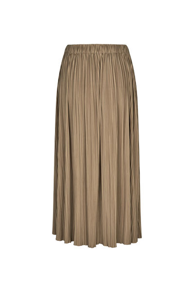 Samsøe & Samsøe Pleated skirt - Uma Skirt - brown (LEAD GRAY)