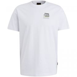 PME Legend T-Shirt mit Rückenprint - weiß (White)