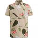 PME Legend Polo shirt with all-over print  - brown (Brown)