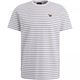 PME Legend T-Shirt mit Streifenmuster - weiß (White)