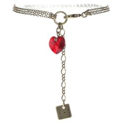 Konplott Bracelet - Hearts For Us - red (0040)