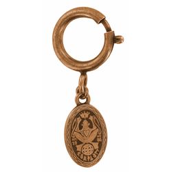 Konplott Lock for bracelet - brown (0040)