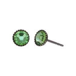 Konplott Stud earrings - Black Jack - green (0040)