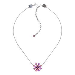 Konplott Necklace with pendant - Magic Fireball - purple (0040)