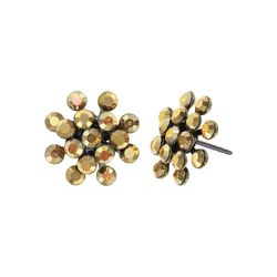 Konplott Stud earrings - Magic Fireball Mini - yellow (0040)