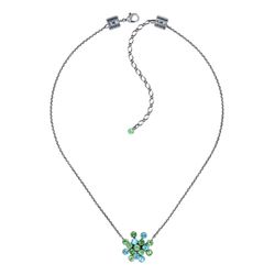 Konplott Necklace - Magic Fireball - green/blue (0040)