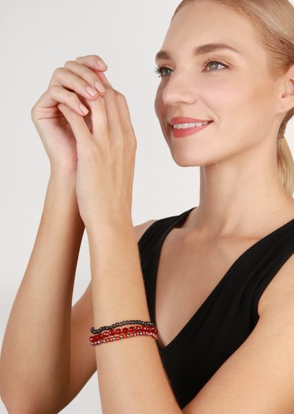 Konplott Bracelet elastic - red (0040)