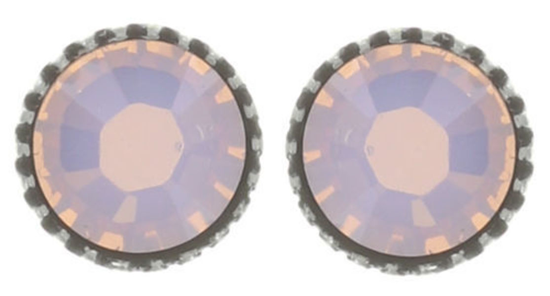 Konplott Stud earrings - Black Jack - purple (0040)