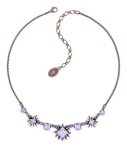 Konplott Halskette - Petit Four Carre - violet (0040)
