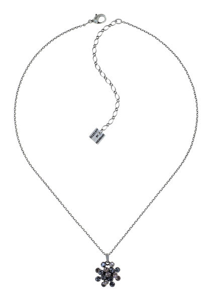 Konplott Necklace - Magic Fireball Mini - white/gray (0040)