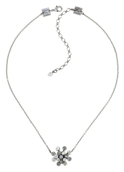 Konplott Halskette mit Anhänger - Magic Fireball - weiß/grau (0040)