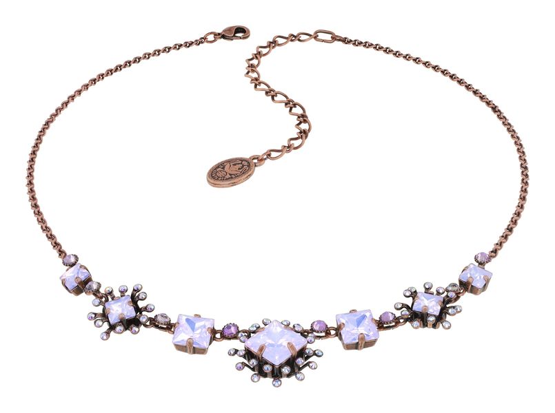 Konplott Necklace - Petit Four Carre - violet (0040)
