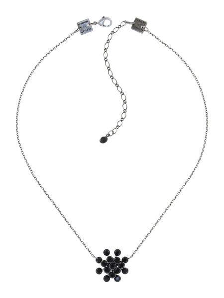 Konplott Halskette mit Anhänger - Magic Fireball - schwarz (0040)